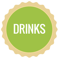 Drinks available at PieLab in Kent, WA