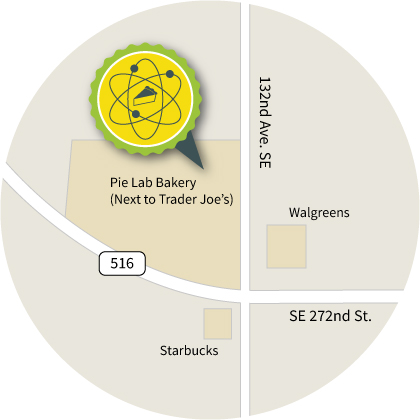 Pie Lab map location in Kent, Washington