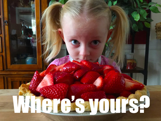 where's your pie?